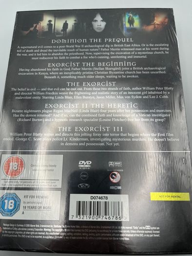 The Exorcist - The Complete Anthology (5 DVD, 2005) - New & Sealed
