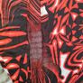 Vintage 1990s 2000s Orange black Abstract print Tunic Blouse ( Please Check Measurements ) Postage included Image 5
