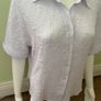White short sleeve blouse Image 2