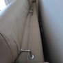 Italian leather sofa and reclining armchair Image 3