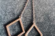 Sterling silver drop earrings