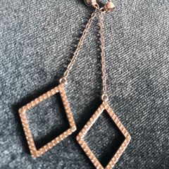 Sterling silver drop earrings