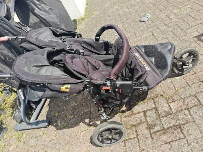 out and about double buggy