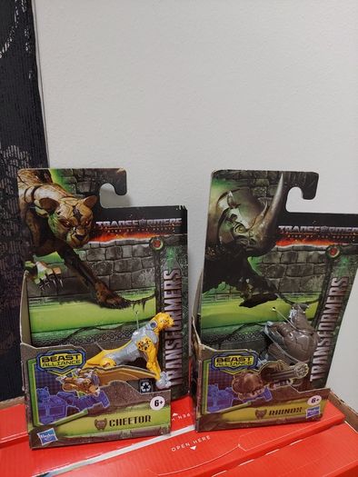 Transformers Cheator & rhinox  rice of the beasts