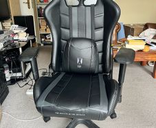 Diablo X-Ray Gaming/Office Chair, 3D Armrests, Ergonomic Design, HQ Faux Leather, Perforated, Rocker Function
