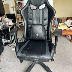 Diablo X-Ray Gaming/Office Chair, 3D Armrests, Ergonomic Design, HQ Faux Leather, Perforated, Rocker Function