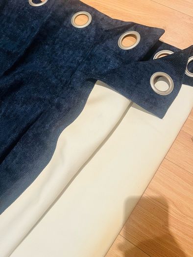 Navy Blue blackout curtains