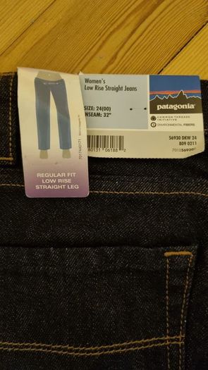 Patagonia jeans (brand new with tags BNWT)