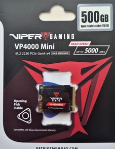 500gb M.2 2230  Pcie Gen4 X4 Ssd