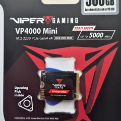 500gb M.2 2230  Pcie Gen4 X4 Ssd
