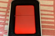 Boxed Red zippo style lighter