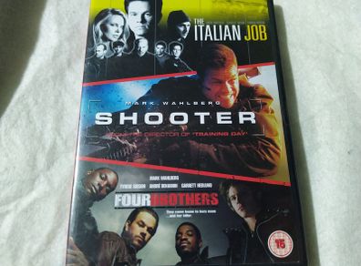Four Brothers/Italian Job/Shooter Dvd Boxset