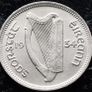[#349] - Ireland 1934 | Irish 3d | Three Pence | Hare | KM.4 | High Grade Image 2