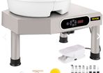 350w Pottery Wheel Machine 25cm Ceramic Clay Art Craft Lcd Control
