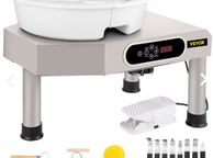 main image for ad 350w Pottery Wheel Machine 25cm Ceramic Clay Art Craft Lcd Control