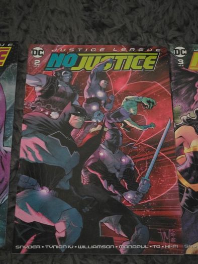 Justice League No Justice #1-4 Full Set