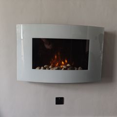 Wall Mounted Fire Heater