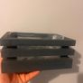 Small grey wooden planter Image 3