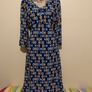 Navy Geo Kerry Dress Pala D,oro New With Tags Image 4