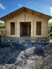 Log cabins