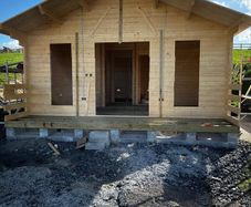 Log cabins
