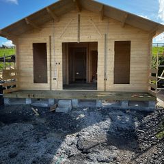 Log cabins