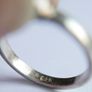Vintage Sterling Silver 925 hallmarked Green Tourmaline Ring size R - 3,3g Image 8
