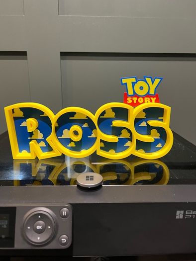 Toy Story stand - custom name