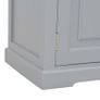 TV Cabinet Grey 90x30x40 cm Wood Image 5