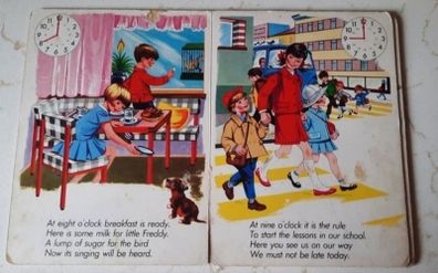Vintage children's book 'Tick Tock All Around the Clock'
