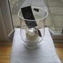 Newgrange clear glass hurricane holder Image 2