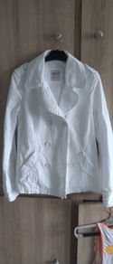 Esprit blazer white buttons uk 8