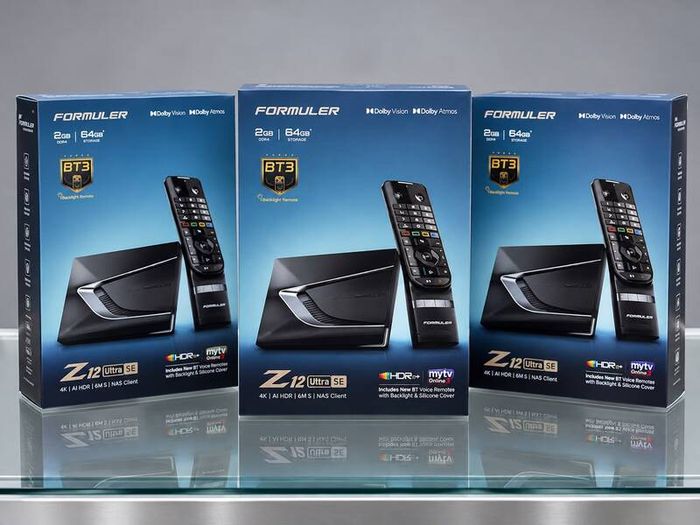 Formuler Z12 Ultra SE - 4K S Android 12 Gigabit LAN, WiFi 6E, 2GB RAM, 64GB ROM