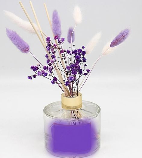 12 Clear Glass Diffuser Bottles (100ml)