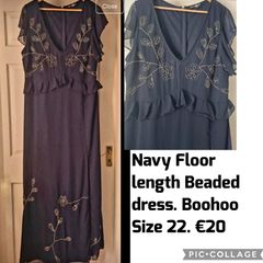 Floor length Beaded dress