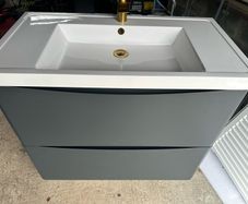 bathroom set and radiators
