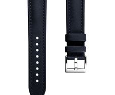Atlas Sailcloth Watch Strap - Blue