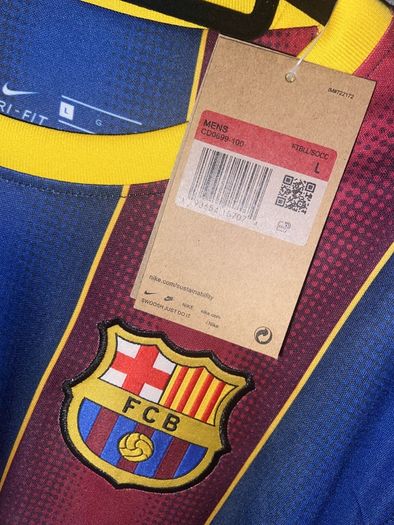 Signed Messi Barcelona 2020/21 Home Jersey - New with COA