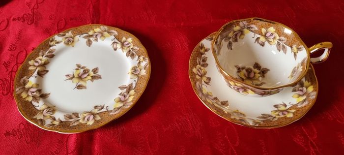 21 Piece Arklow Elegance Bone China Tea Set For 6 Person Setting Made In Ireland