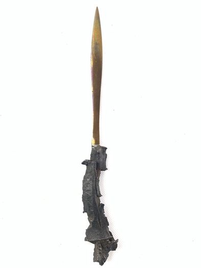 Antique World war 1 German trench art letter opener