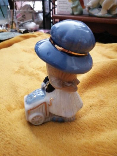 Porcelain girl figurine