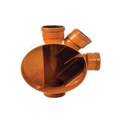 Wavin access junction 4" (x6)