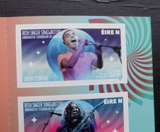 Irish Singers and Songwriters at Glastonbury.2021.4 x N.Stamp booklet.MNH.