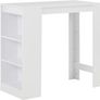 Bar Dining Table with 3 Shelves Image 4