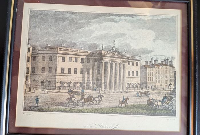 James Malton Dublin Prints 1790s Lying-In Hospital - Custom House - new GPO Set