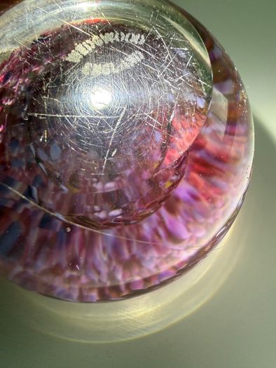 Vintage Wedgwood Studio Glass Paperweight