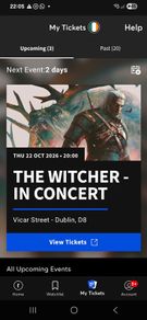 The Witcher Vicar Street
