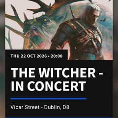The Witcher Vicar Street
