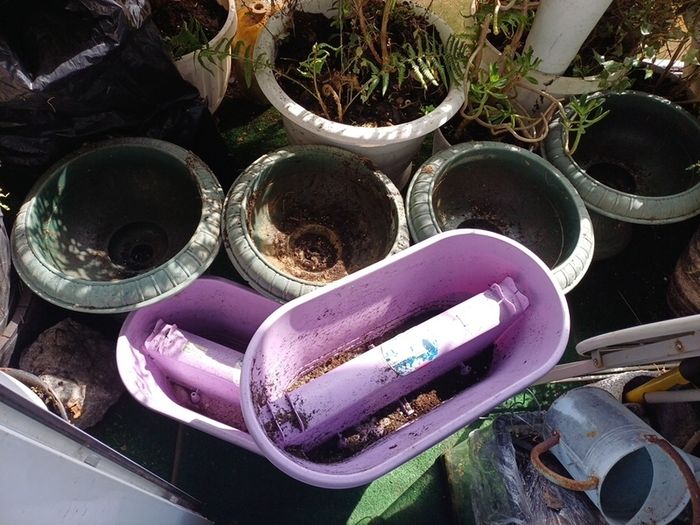 6 Flower pots