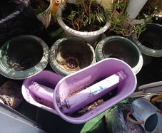 6 Flower pots